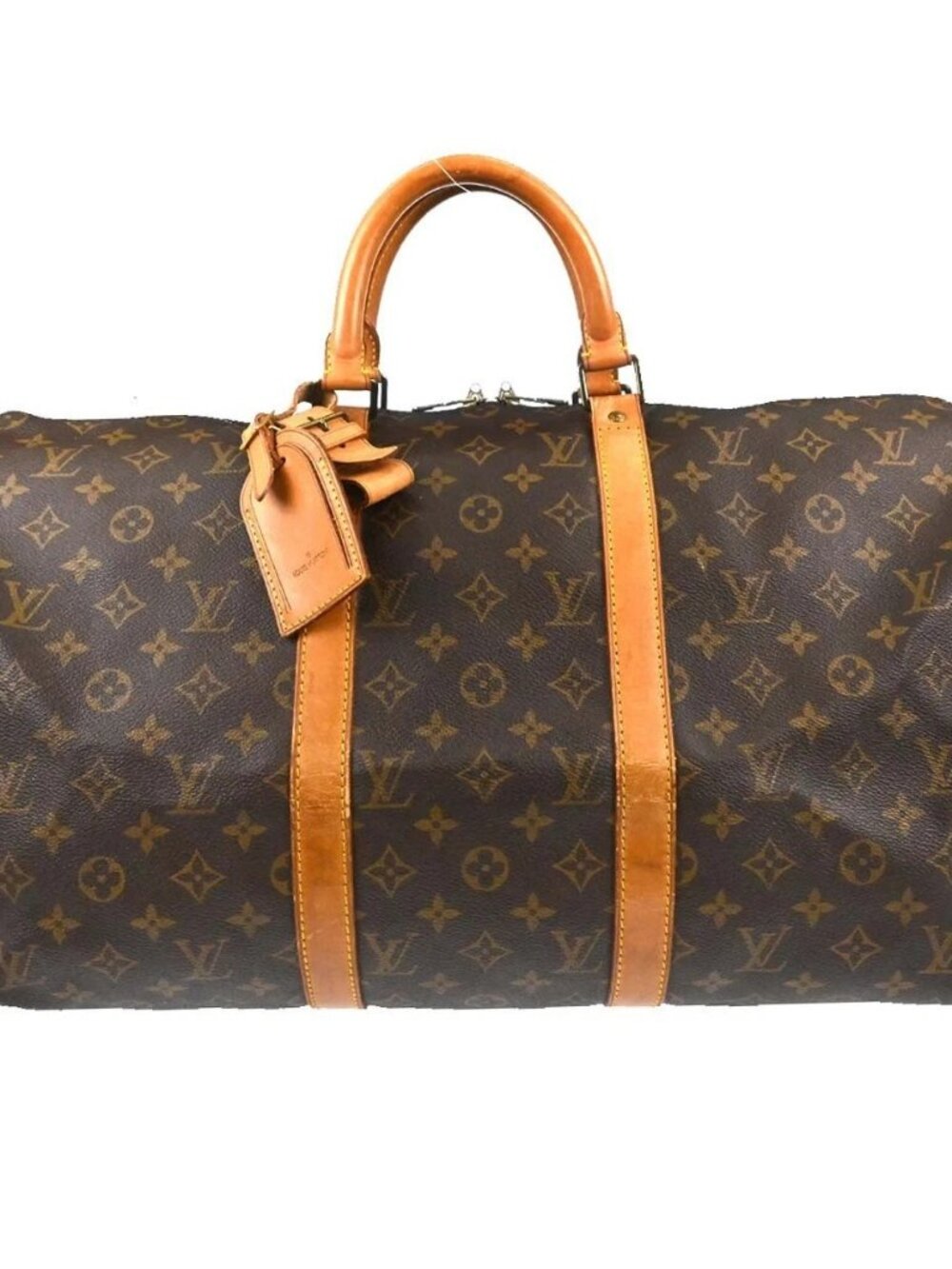 Best06 LOUIS VUITTON KEEPALL 50 TRAVEL HANDBAG MONOGRAM M41426 MB1900 BQ01270